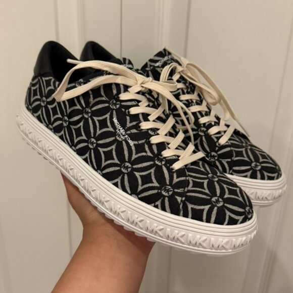 EUC Michael Kors Grove Lace Up Sneakers - Picture 2 of 10